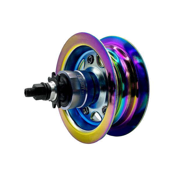 Rear Wheel - Oil Slick