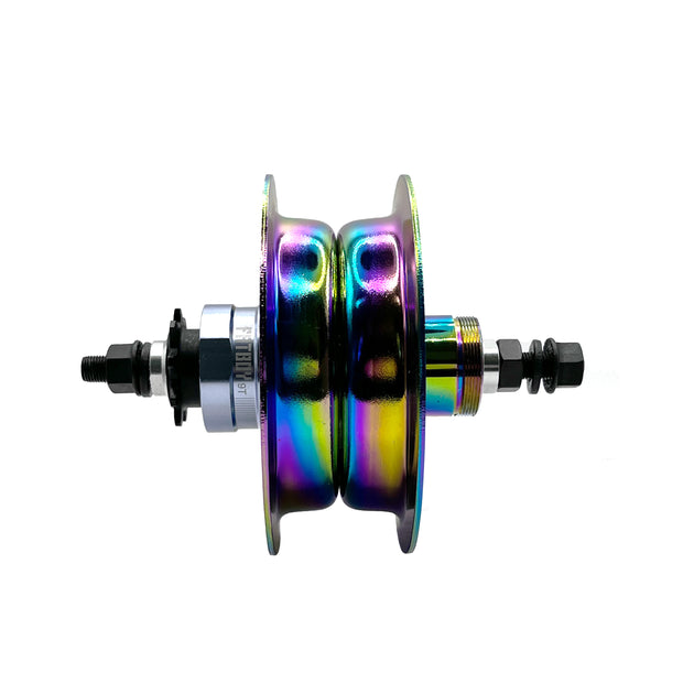 Rear Wheel - Oil Slick