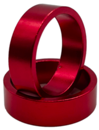 Red Spacers - 4 per bag
